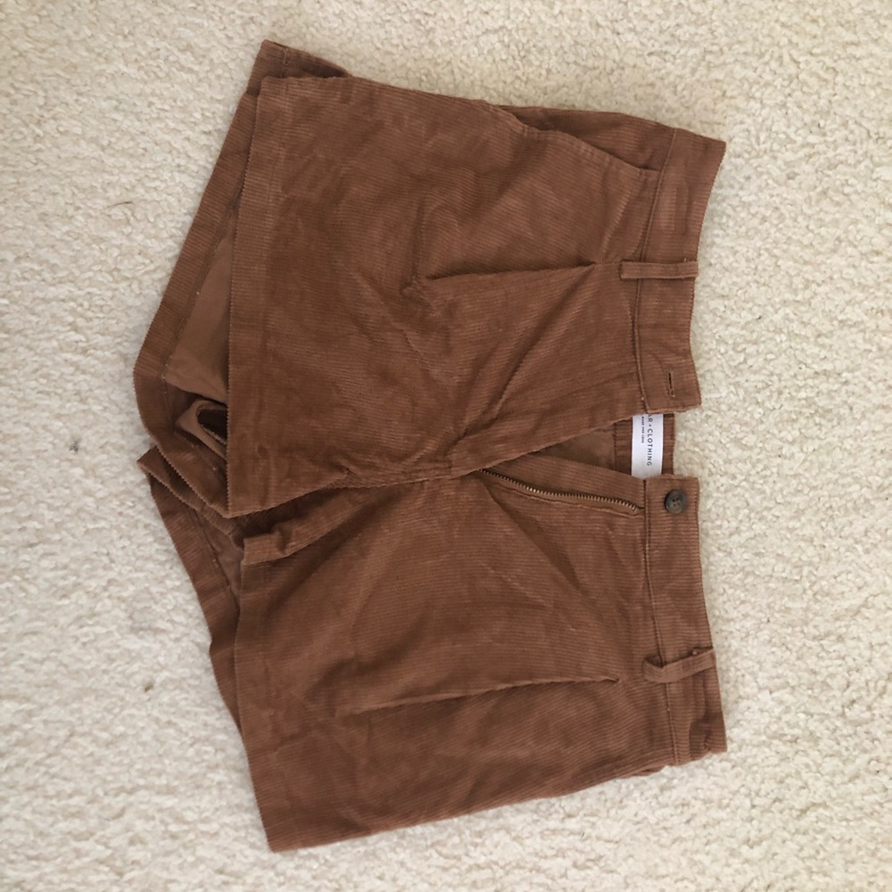 Corduroy shorts